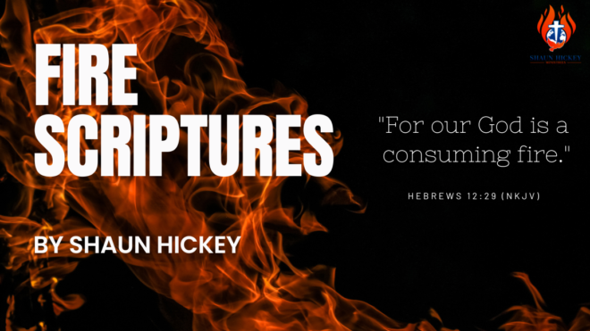 For our God is a consuming fire. (1)