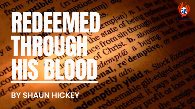 redeemed through his blood